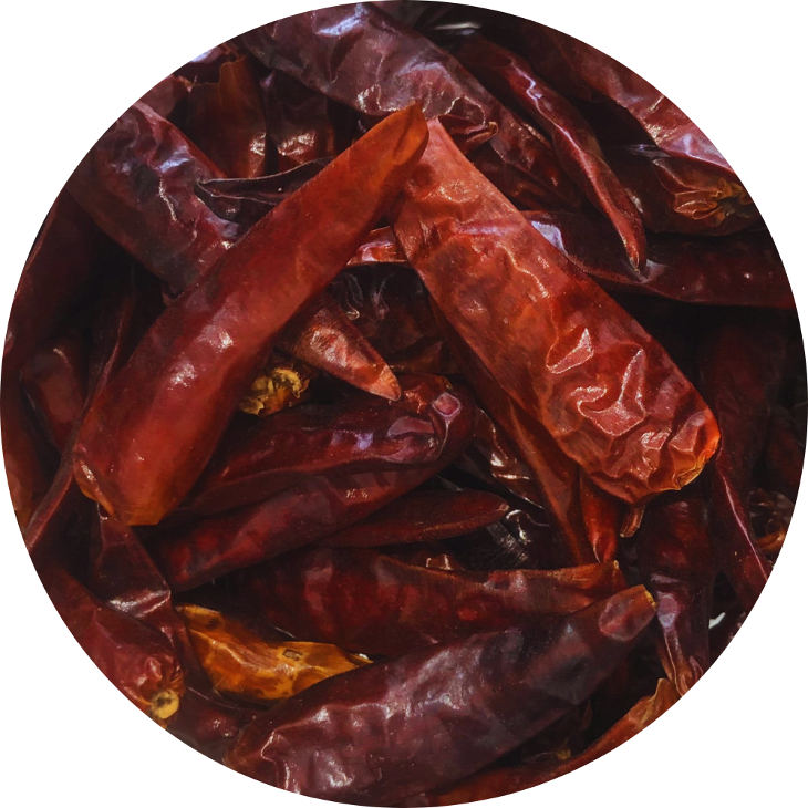 Ớt trái whole chillies